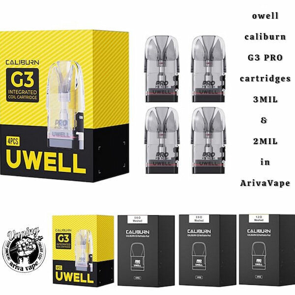  کارتریج کالیبرن، کارتریجCALIBURN ، کارتریج CALIBURN، کارتریجCALIBURN g3prokoko cartridges, uwell caliburn g3pro cartrid 