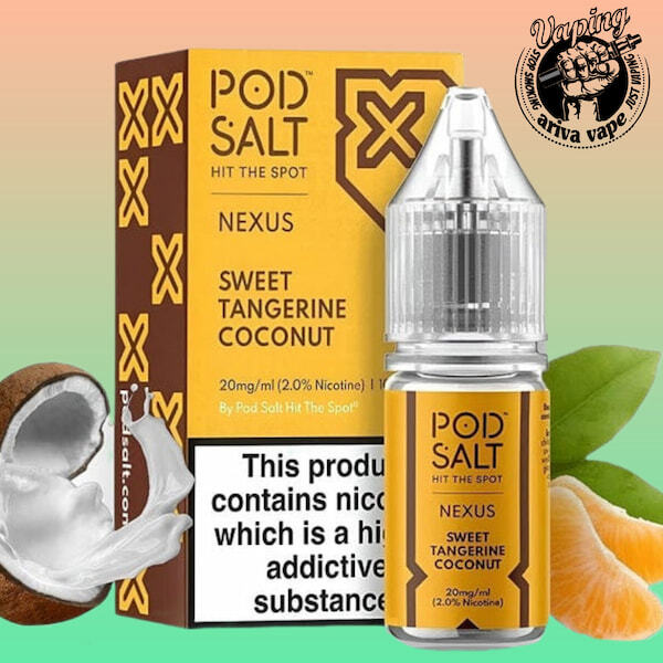  سالت پادسالت، خرید سالت پادسالت، سالت podsalt، سالت، پادسالت نارنگی شیرین نارگیل،SWEET TANGRINE COCONUT NEXUS 