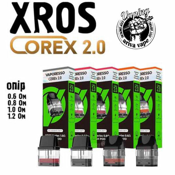  جدیدترین کارتریج ویپرسو، cartridges vaporesso XROS، کویل و کارتریج ویپرسو ایکسراس کورکس2.0، vaporesso XROS cartroidges c 