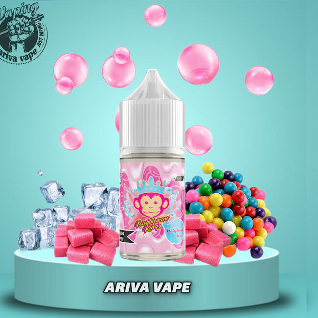 سالت دکتر ویپز اصلی سالت دکترویپز آدامس بادکنکی یخ – DRVAPES BUBBLEGUM KINGS ORGINAL ICE SALT، سالت آدامس بادکنکی یخ دکت