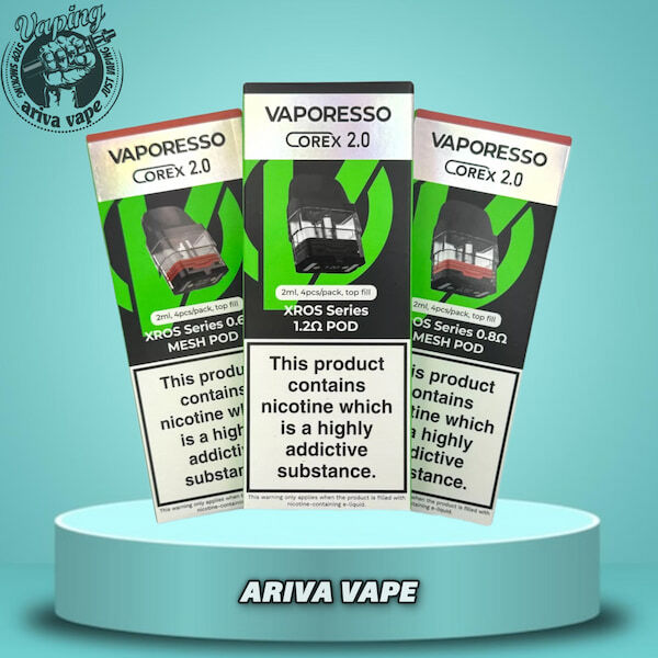  کارتریج، کارتریج vaporesso ، کارتریج vaporesso XROS، vaporesso XROS cartridges، arivavape، XROS cartridges 