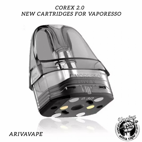  کارتریج کورکس 2.0 ویپرسو لوکس ایکس اورجینال (نسل جدید) درجه یک با بهترین قیمت، vaporesso corex2.0 luxe x cartridge 