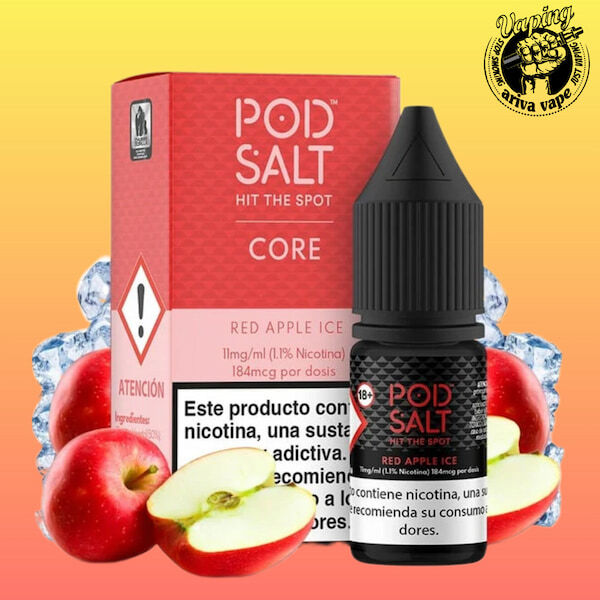 سالت سیب قرمز یخ پادسالت _ PODSALT RED APPLE ICE SALT 