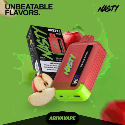  پاد نستی سیب 8500 پاف NASTY APPLE 8500 PUFFS، پادیکبارمصرف، 8500پاف، پاد یکبار مصرف پاد، پاد، پادسیب، disposable 