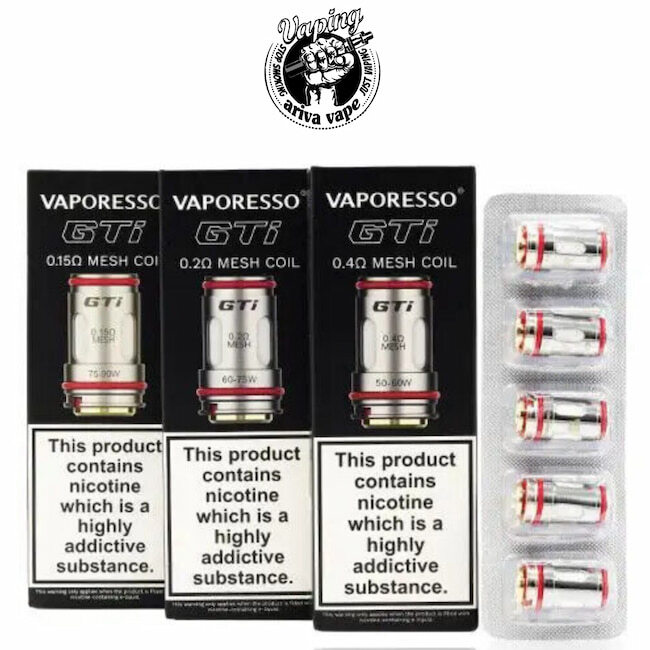  VAPORESSO LUXE X COIL SERIES, GTI COIL, GTI COIL FOR VAPORESSO LUXE X SERIES, VAPORESSO COIL 