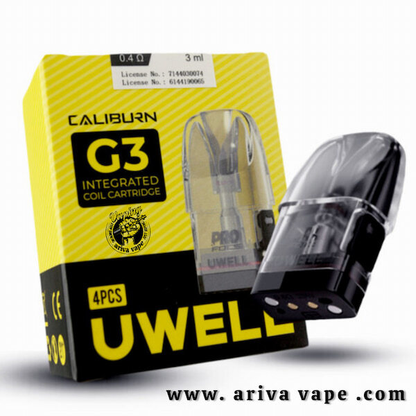  کارتریج یوول کالیبرن جی3 پرو _ UWELL CALIBURN G3 PRO CARTRIDGES، کارتریج جی3پرو، کارتریج جی3پرو کوکو، G3PRO، G3PROKOKO 