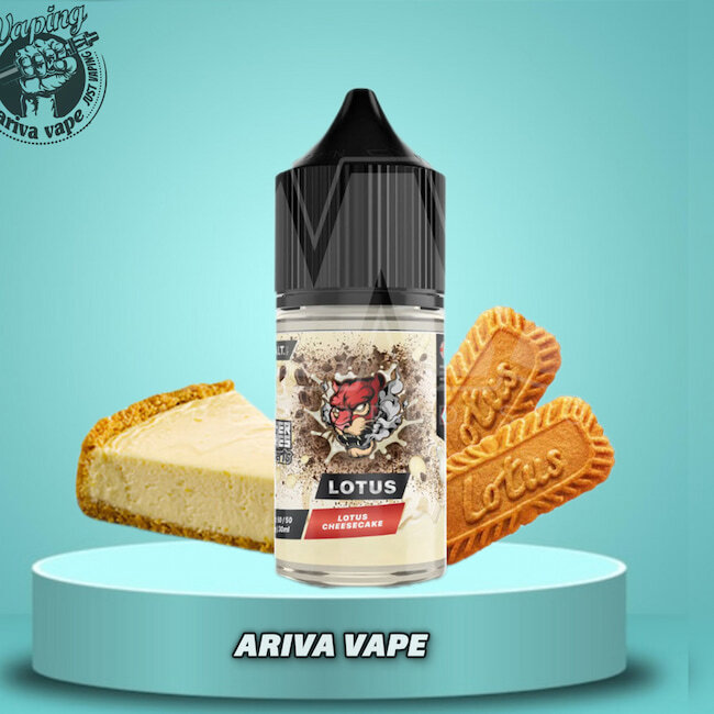 سالت دکتر ویپز اصلی سالت دکترویپز لوتوس چیز کیک – DRVAPES LOTUS CHEESECAKE SALT، سالت لوتوس چیز کیک دکتر ویپز، دکتر ویپز