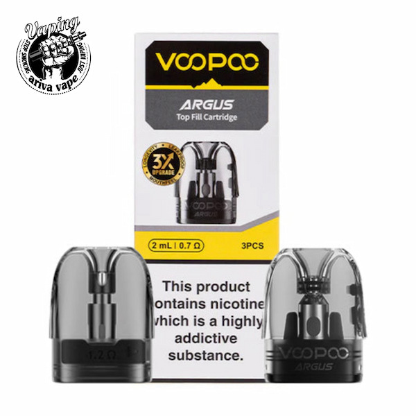  کارتریج، کارتریج VOOPOO ، کارتریج VOOPOO ARGUS POD، VOOPOO ARGUS POD cartridges، arivavape، ARGUS pod cartridges 